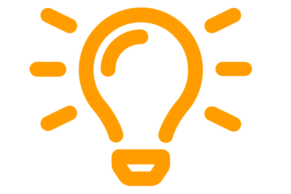 LED lighting icon